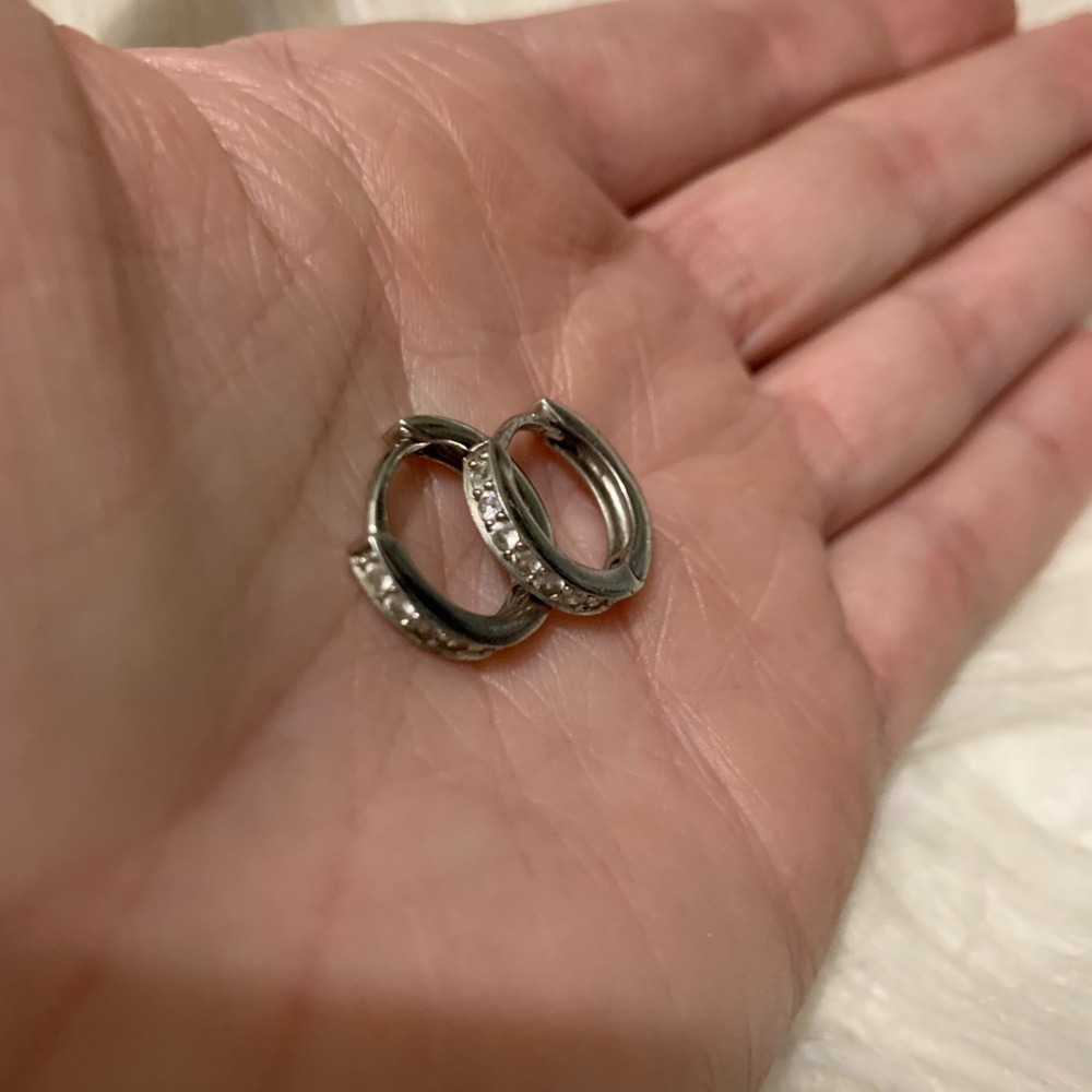 Sterling Silver Hoops